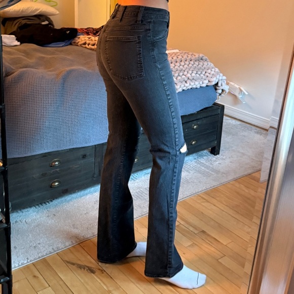 7 For All Mankind Tall Bootcut Straight Leg Jeans Size 26 - Picture 3 of 13